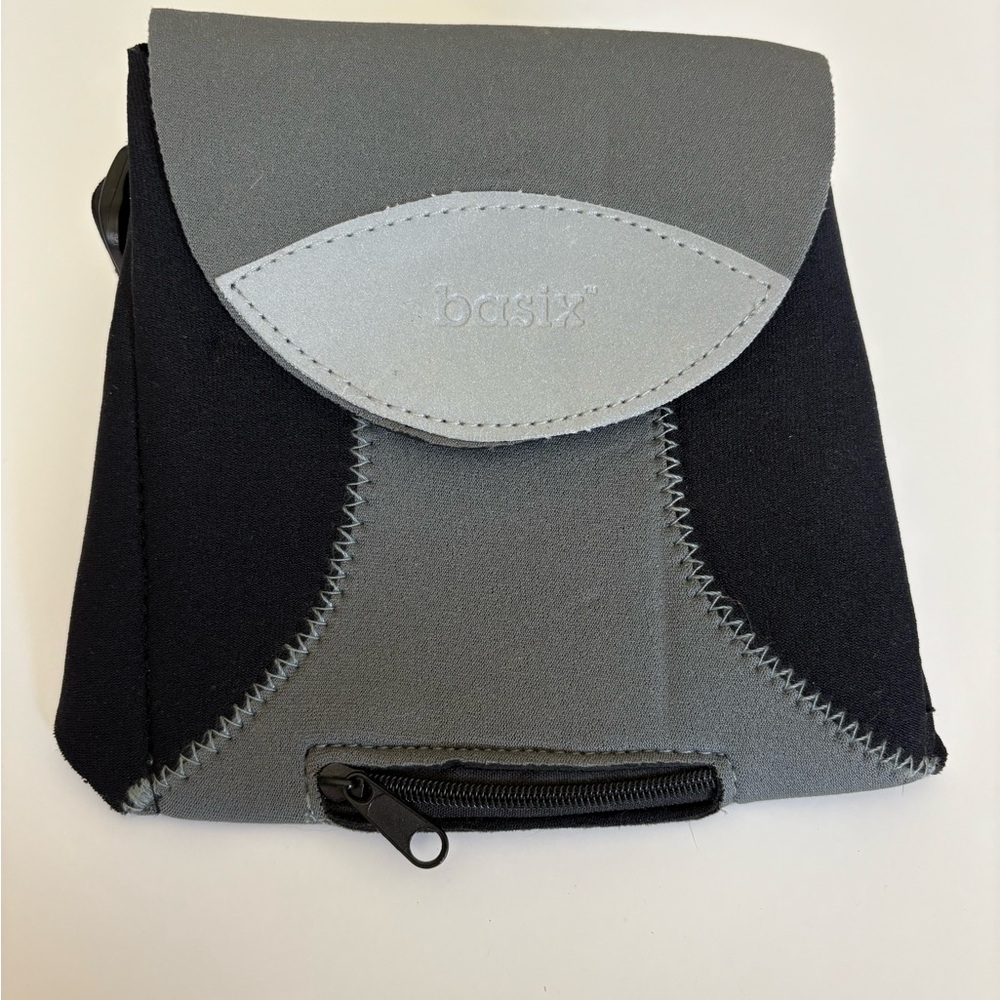 Basix Black Gray Fanny Pack Music Case